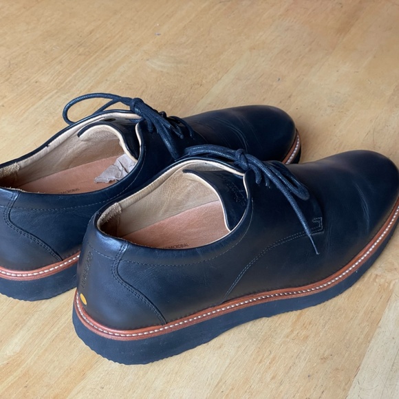 Men’s 10.5 M Samuel Hubbard Black Leather Founder Comfort Dress Shoe Vibram Sole - Picture 5 of 15